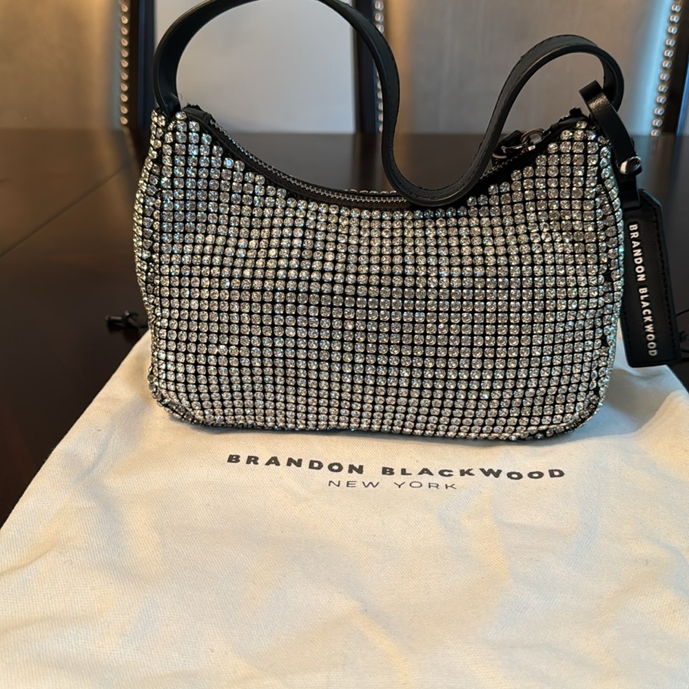 Brandon Blackwood Crystal YSL bag